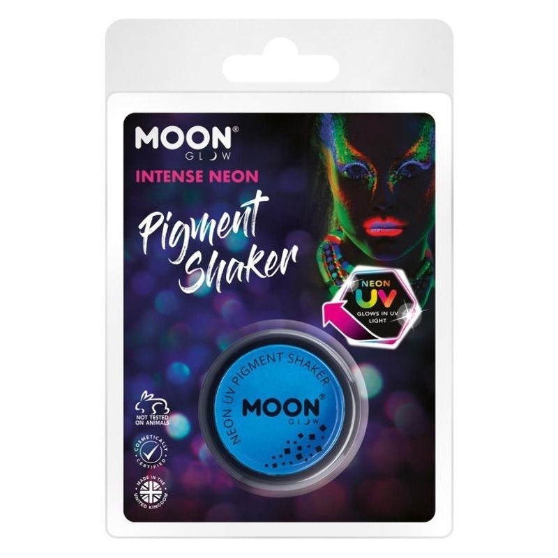 Moon Glow Intense Neon UV Pigment Shakers Clamshell 5g Costume Make Up 6