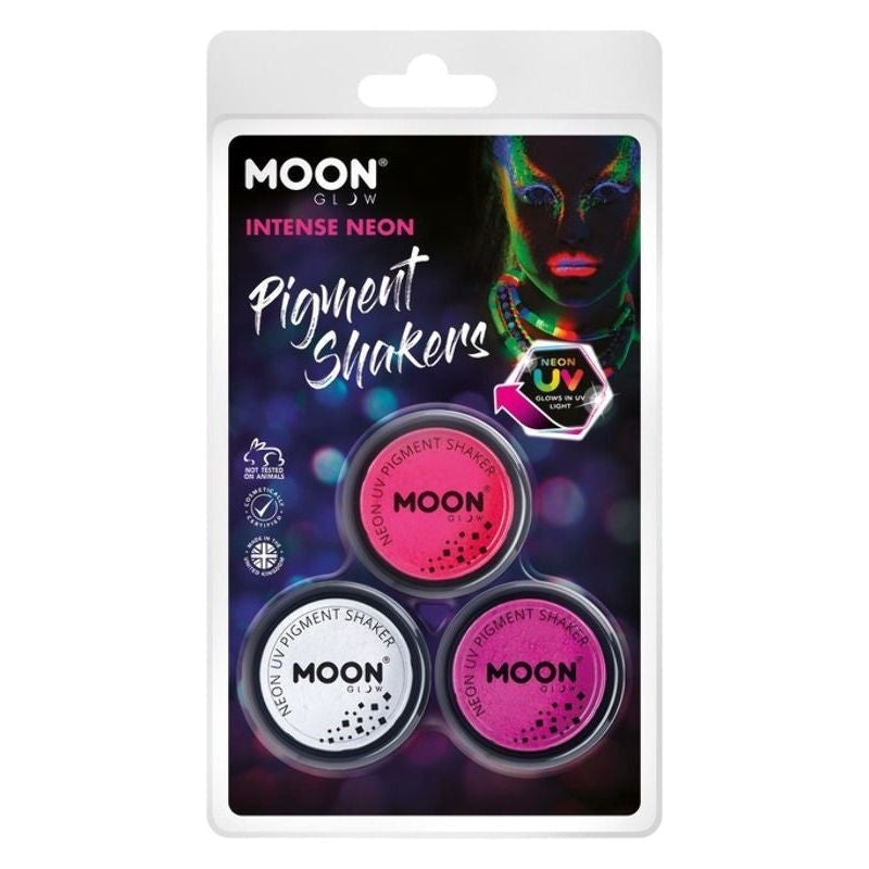 Moon Glow Intense Neon UV Pigment Shakers M34103 Costume Make Up_1