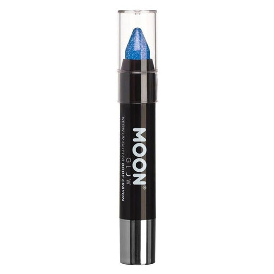 Moon Glow Neon UV Glitter Body Crayons 3.5g Single Costume Make Up 1