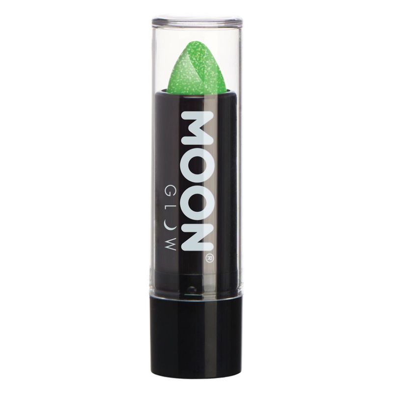 Moon Glow - Neon UV Glitter Lipstick Green M8473 Costume Make Up_1