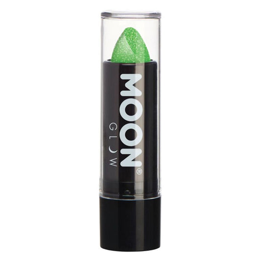 Moon Glow - Neon UV Glitter Lipstick Green M8473 Costume Make Up 1