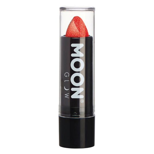 Moon Glow - Neon UV Glitter Lipstick Red M8466 Costume Make Up 1
