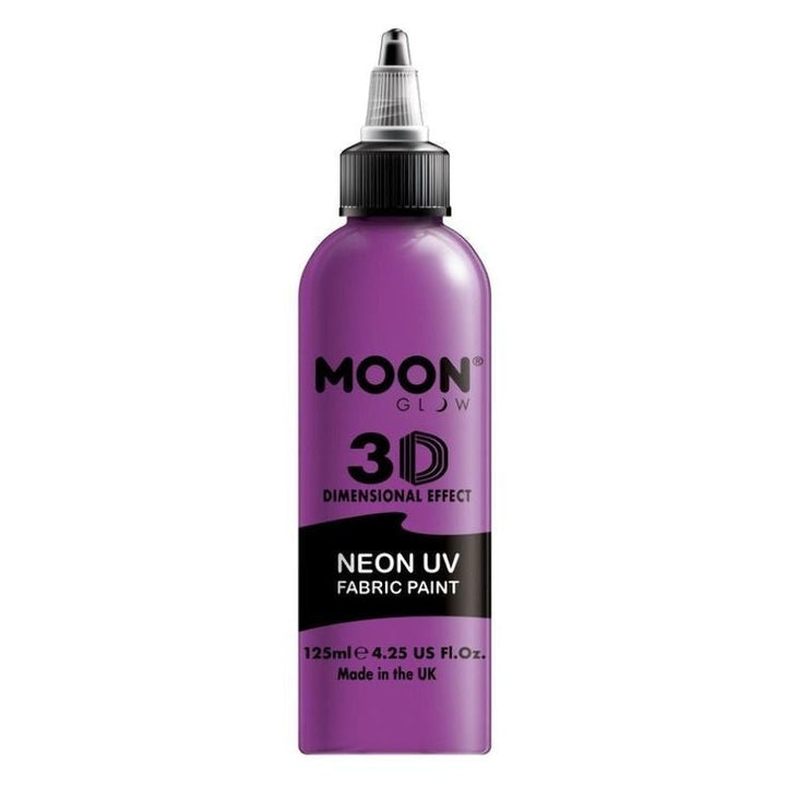 Moon Glow Neon UV Intense Adult Fabric Paint 125ml Single Costume Make Up_5