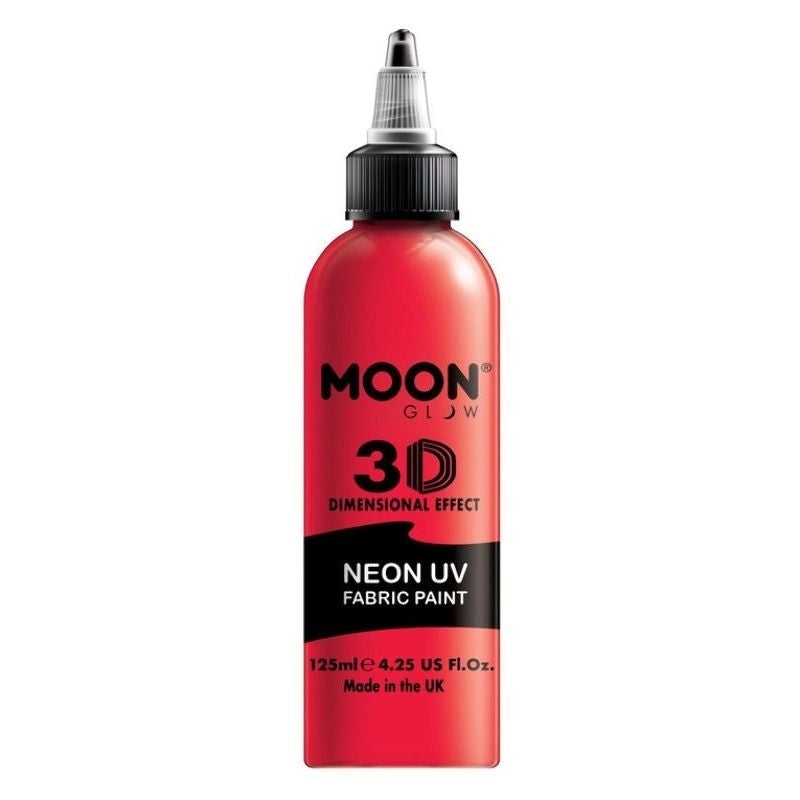 Moon Glow Neon UV Intense Adult Fabric Paint 125ml Single Costume Make Up 6