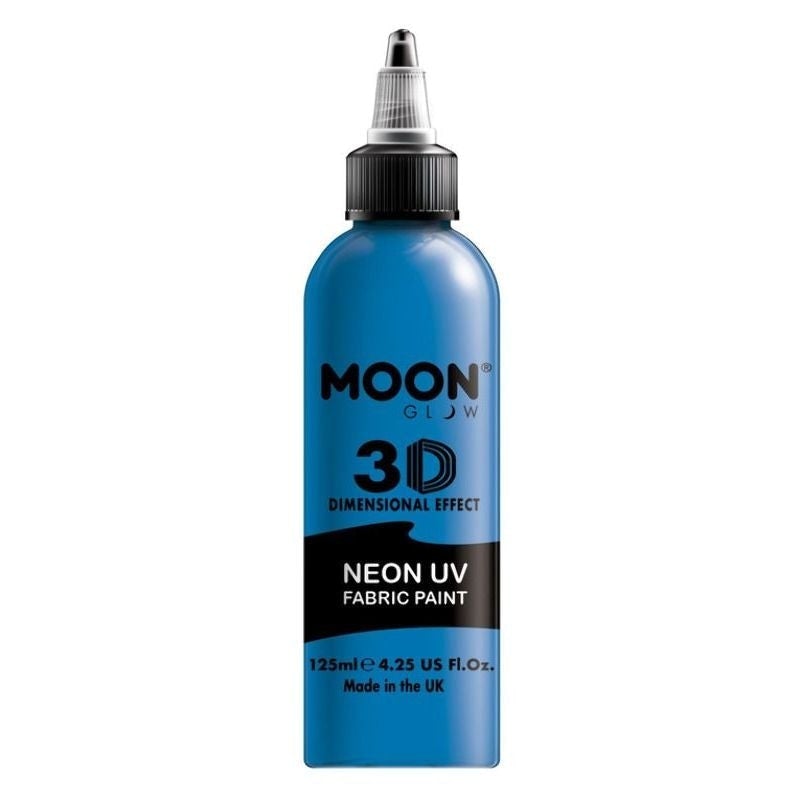 Moon Glow Neon UV Intense Adult Fabric Paint 125ml Single Costume Make Up 1