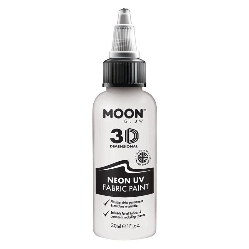 Moon Glow Neon UV Intense Fabric Paint 30ml Single Costume Make Up 7