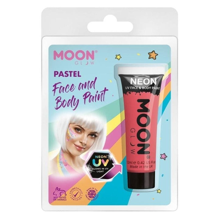 Moon Glow Pastel Neon UV Face Paint Clamshell, 12ml Costume Make Up_3
