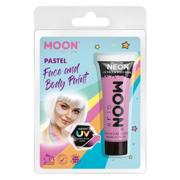 Moon Glow Pastel Neon UV Face Paint Clamshell, 12ml Costume Make Up_5