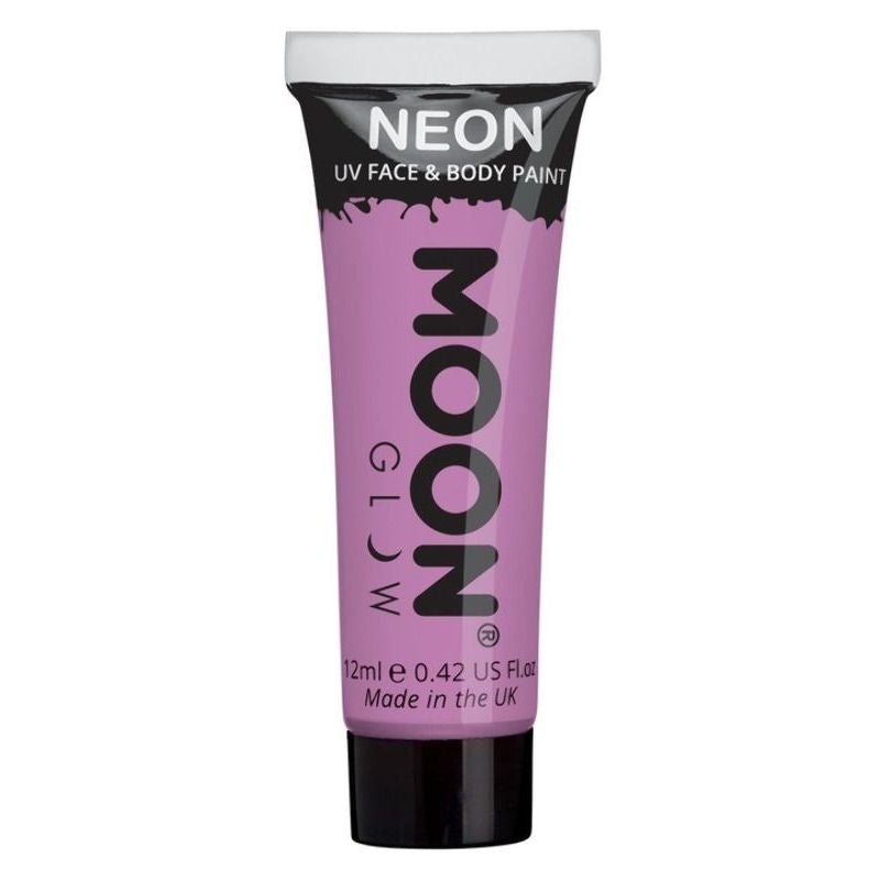Moon Glow Pastel Neon UV Face Paint Single 12ml Costume Make Up 5