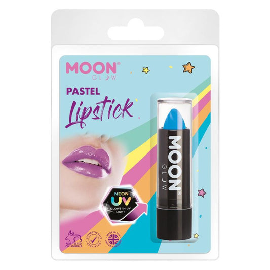 Moon Glow Pastel Neon UV Lipstick Pastel Blue M37647 Costume Make Up 1