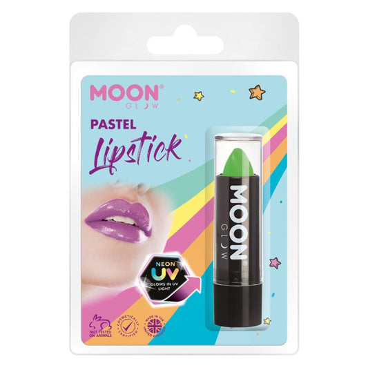 Moon Glow Pastel Neon UV Lipstick Pastel Green M37630 Costume Make Up 1