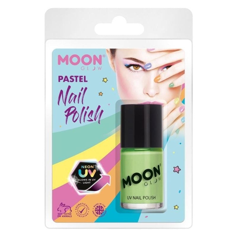 Moon Glow Pastel Neon UV Nail Polish Choice Of 8 Colours 14ml Costume Make Up 4