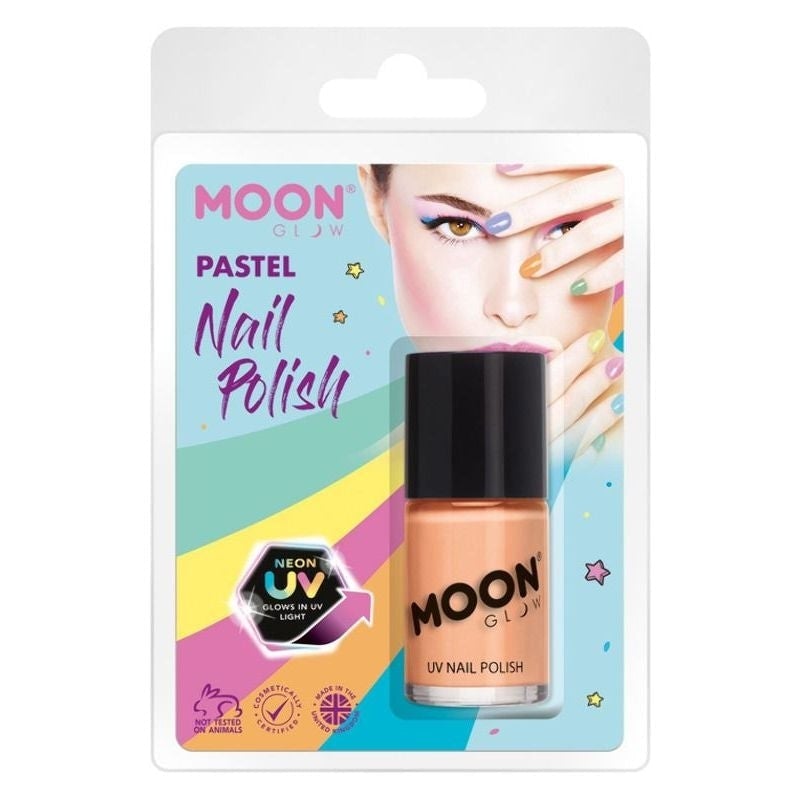 Moon Glow Pastel Neon UV Nail Polish Choice Of 8 Colours 14ml Costume Make Up 6