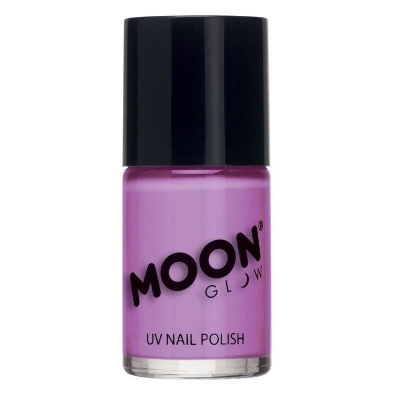 Moon Glow Pastel Neon UV Nail Polish Choice Of 8 Colours 14ml Costume Make Up 6