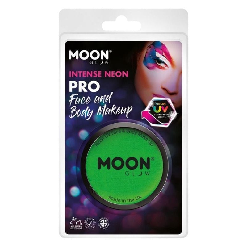 Moon Glow Pro Intense Neon UV Cake Pot Clamshell 36g Costume Make Up 2