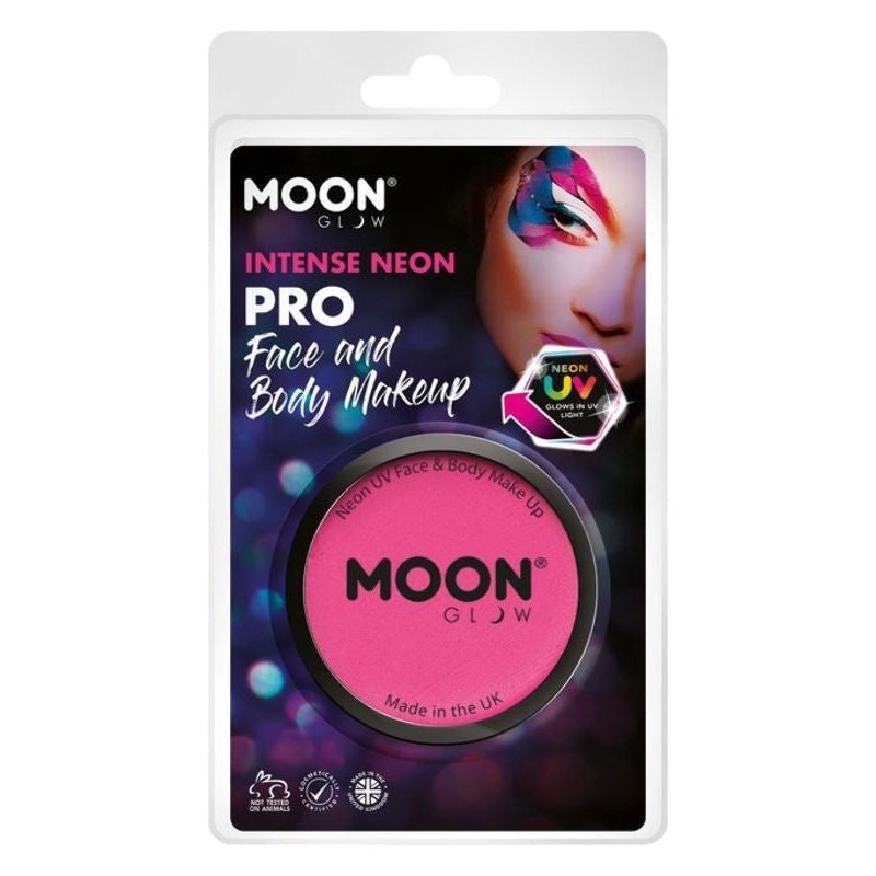 Moon Glow Pro Intense Neon UV Cake Pot Clamshell, 36g Costume Make Up_3