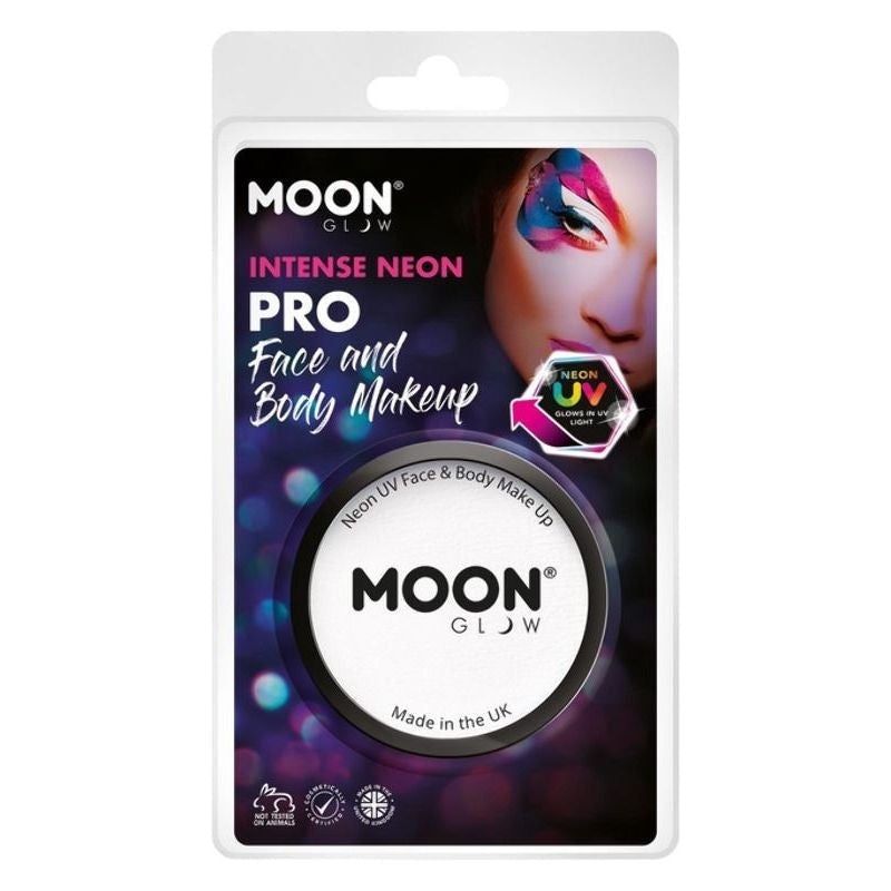 Moon Glow Pro Intense Neon UV Cake Pot Clamshell, 36g Costume Make Up_7