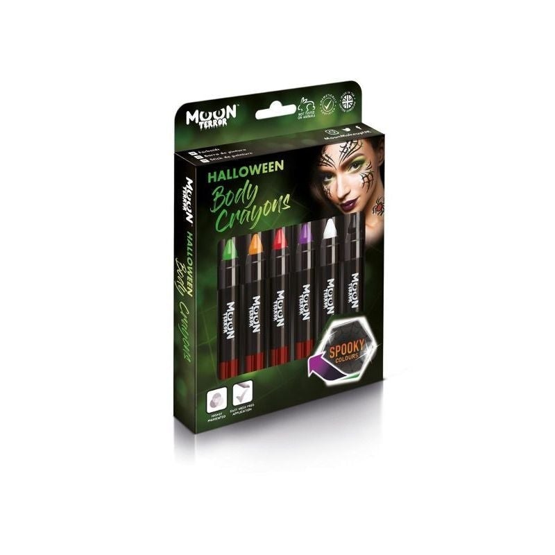 Moon Terror Halloween Body Crayons Spooky Face and Body Costume Make Up 1