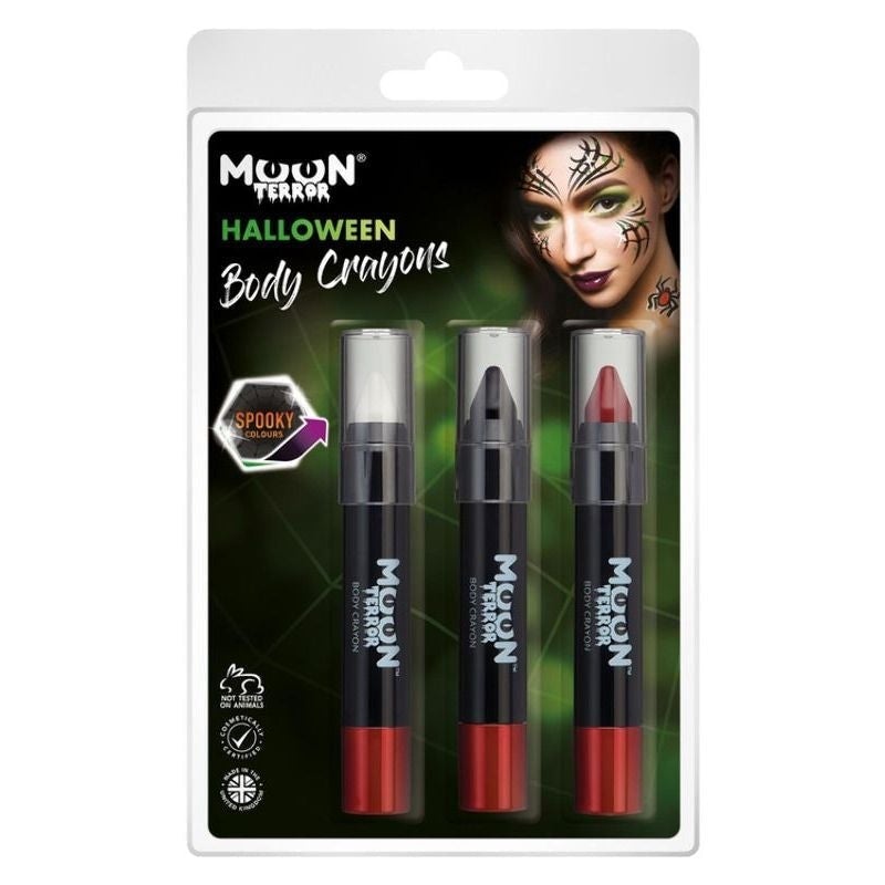 Moon Terror Halloween Body Crayons T03673 Costume Make Up 1