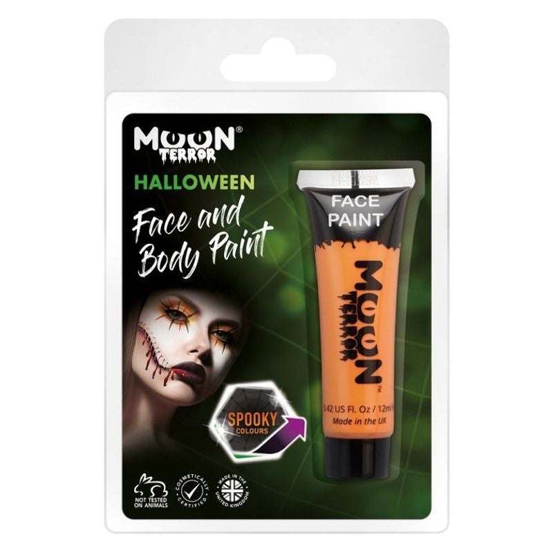 Moon Terror Halloween Face & Body Paint Clamshell 12ml Costume Make Up Moon Terror Halloween Face & Body Paint Clamshell 12ml Costume Make Up