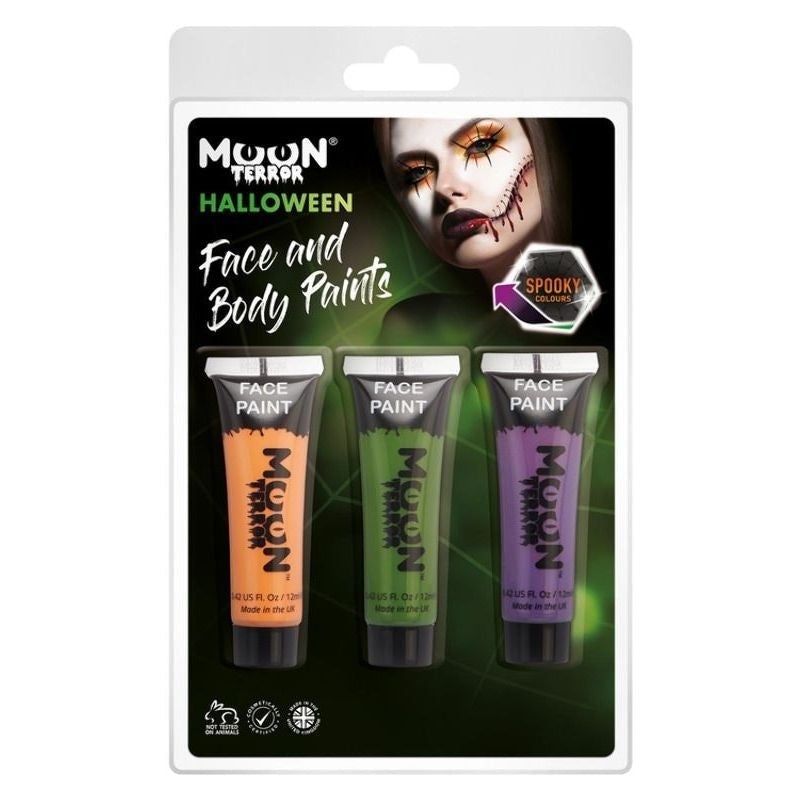 Moon Terror Halloween Face and Body Paint T10152 Costume Make Up 1