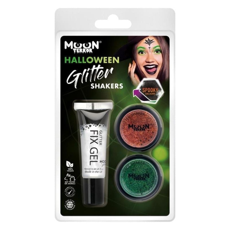 Moon Terror Halloween Glitter Shakers T08692 Costume Make Up 1