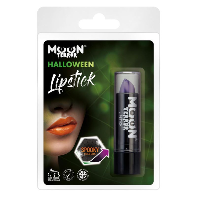 Moon Terror Halloween Lipstick Purple T30020 Costume Make Up 1