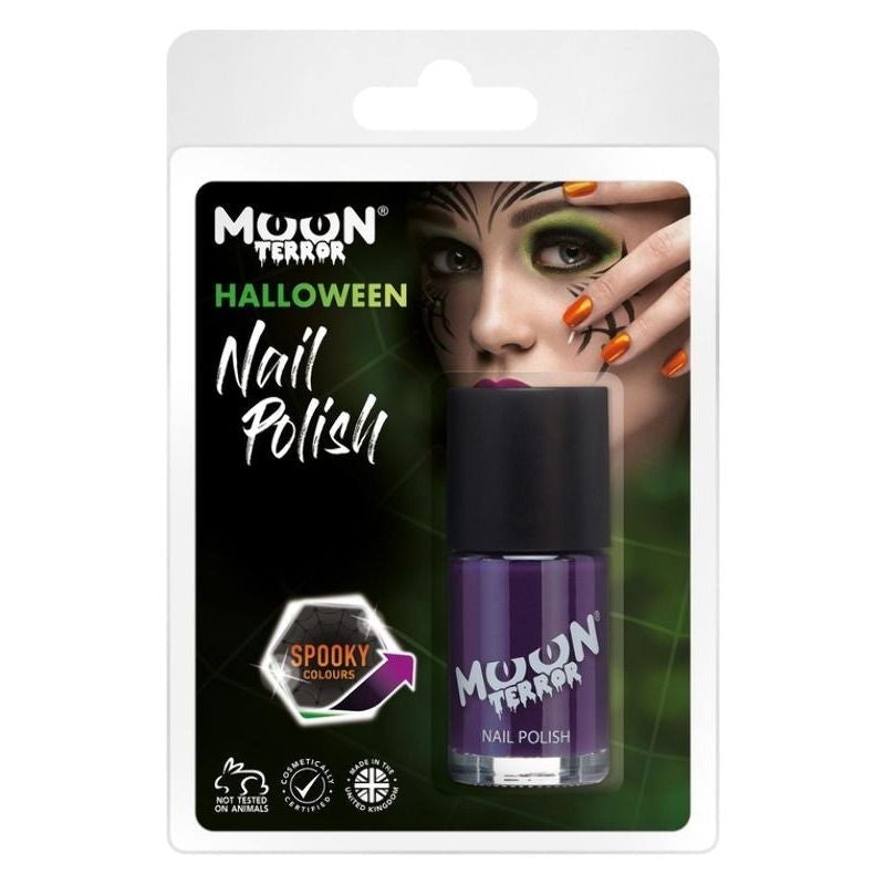 Moon Terror Halloween Nail Polish Clamshell 14ml Costume Make Up 4