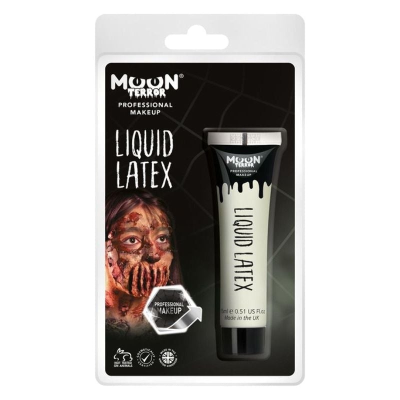 Moon Terror Pro FX Liquid Latex Clamshell White Costume Make Up 1