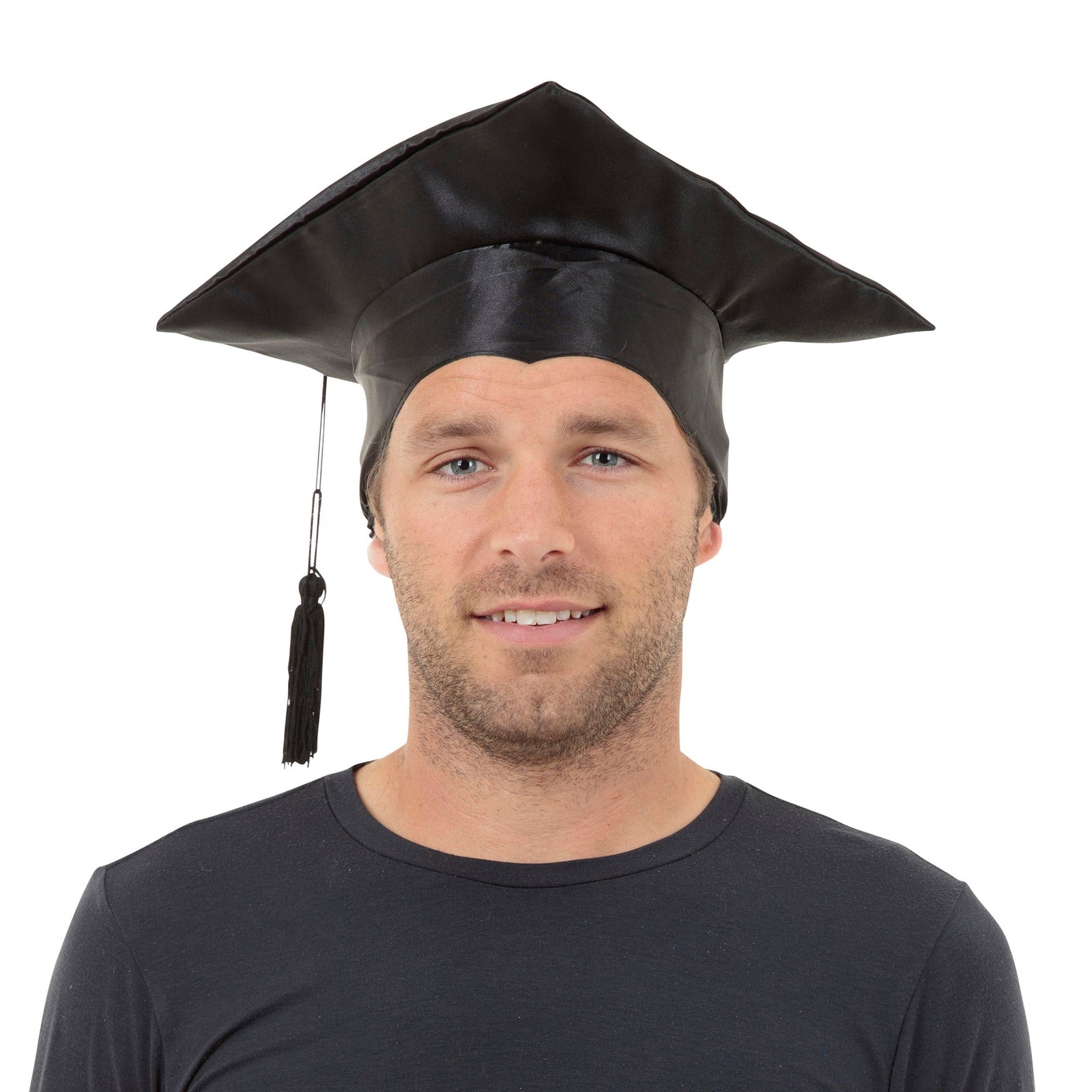Mortar Board PVC Budget Hat Hats Unisex 1