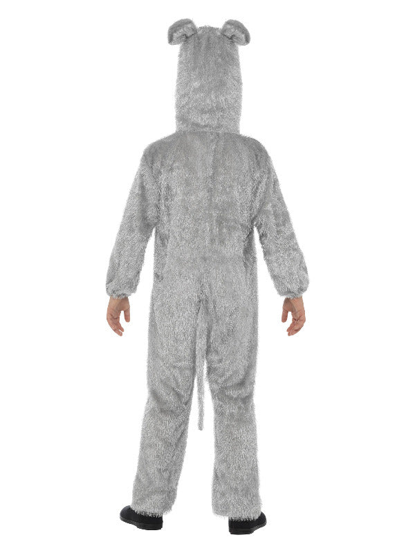 Mouse Costume Grey Jumpsuit with Hood 3