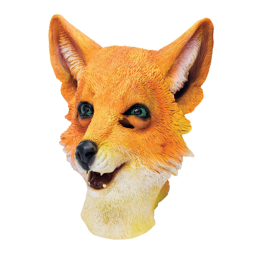 Mr Fox Mask Rubber Adult Overhead_1