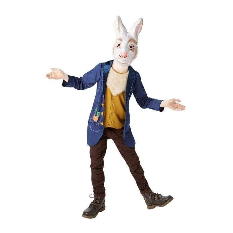 Mr White Rabbit Fancy Dress Hare Wonderland Book Week Day Kids 1