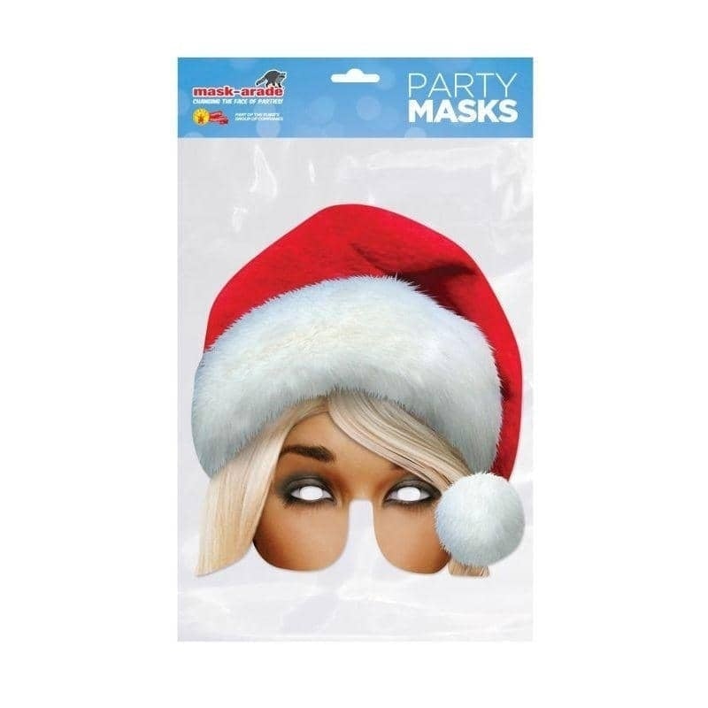 Mrs Claus Character Face Mask 1