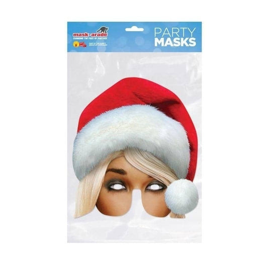 Mrs Claus Character Face Mask 1