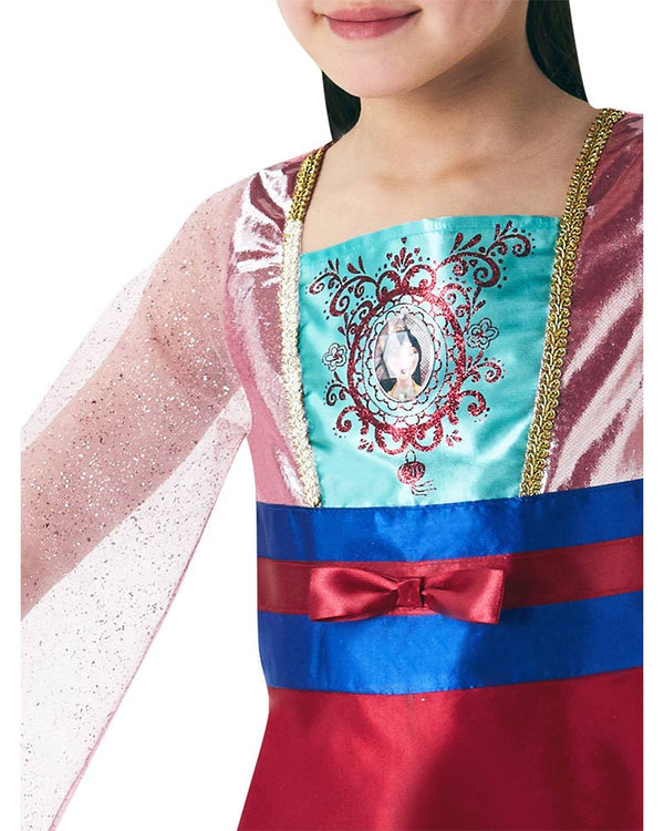 Mulan Girls Costume Gem Princess 2