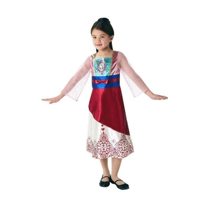 Mulan Girls Costume Gem Princess 1