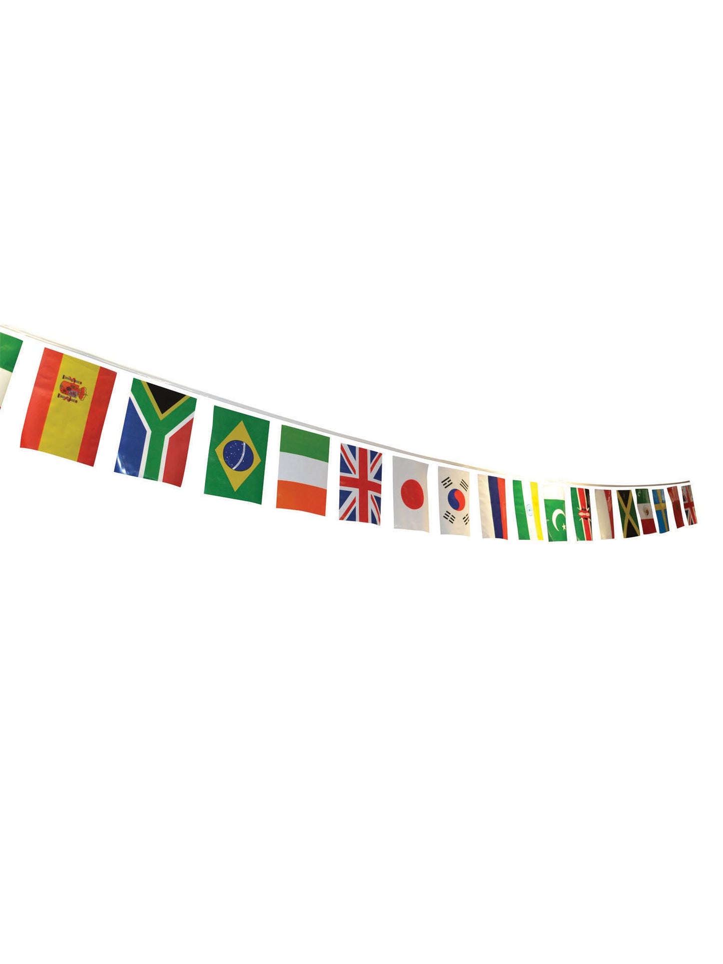 Multi Nation Bunting Party Decoration Flags 2