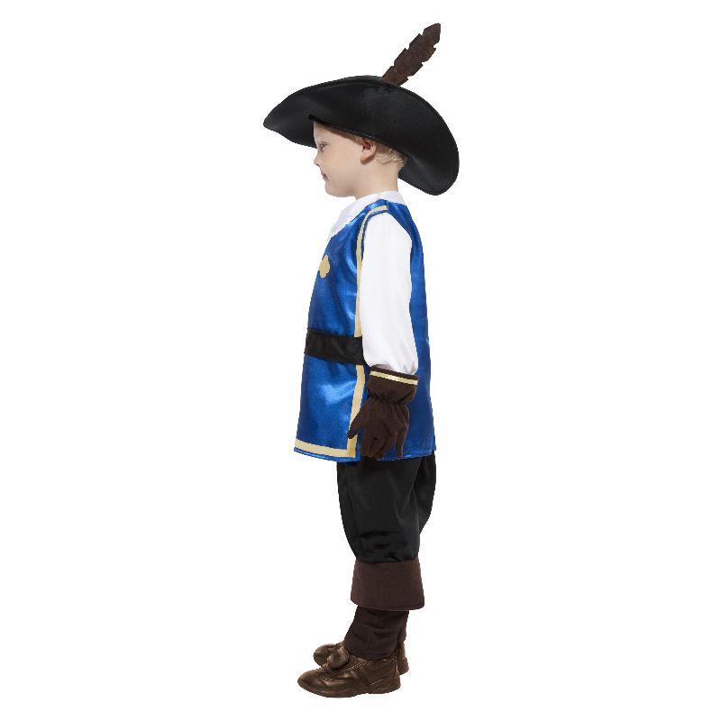 Musketeer Child Costume Blue 3