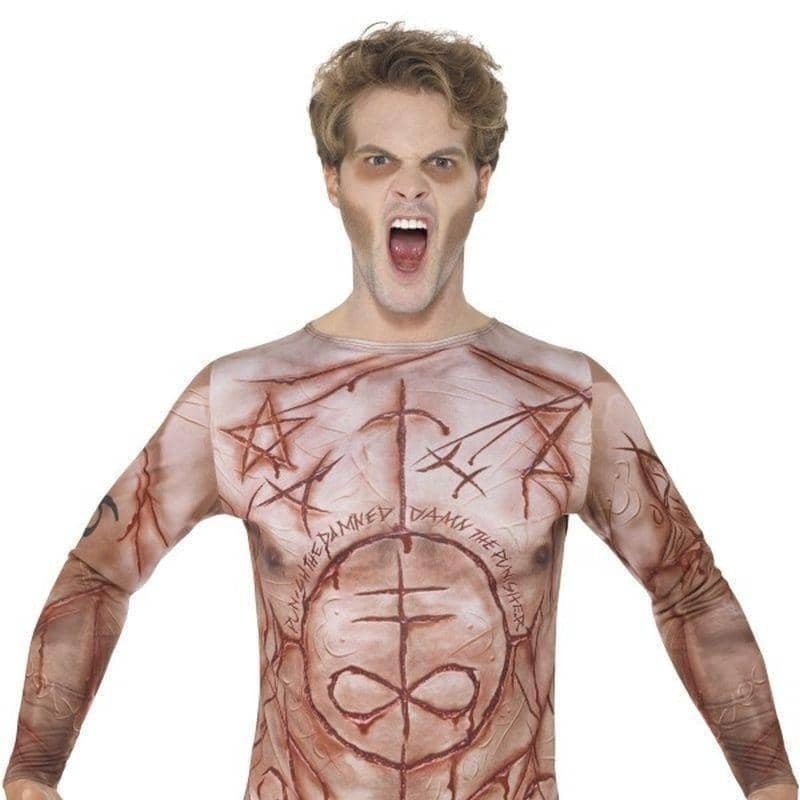 Mutilated Skin T- Shirt Adult Flesh 1