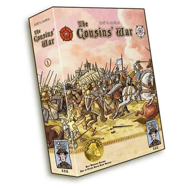 The Cousins War Board Game by Naylor 1