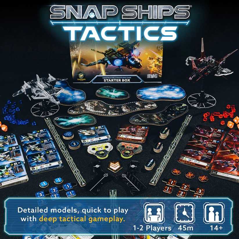 Snap Ships Tactics Starter Box Board Game 2