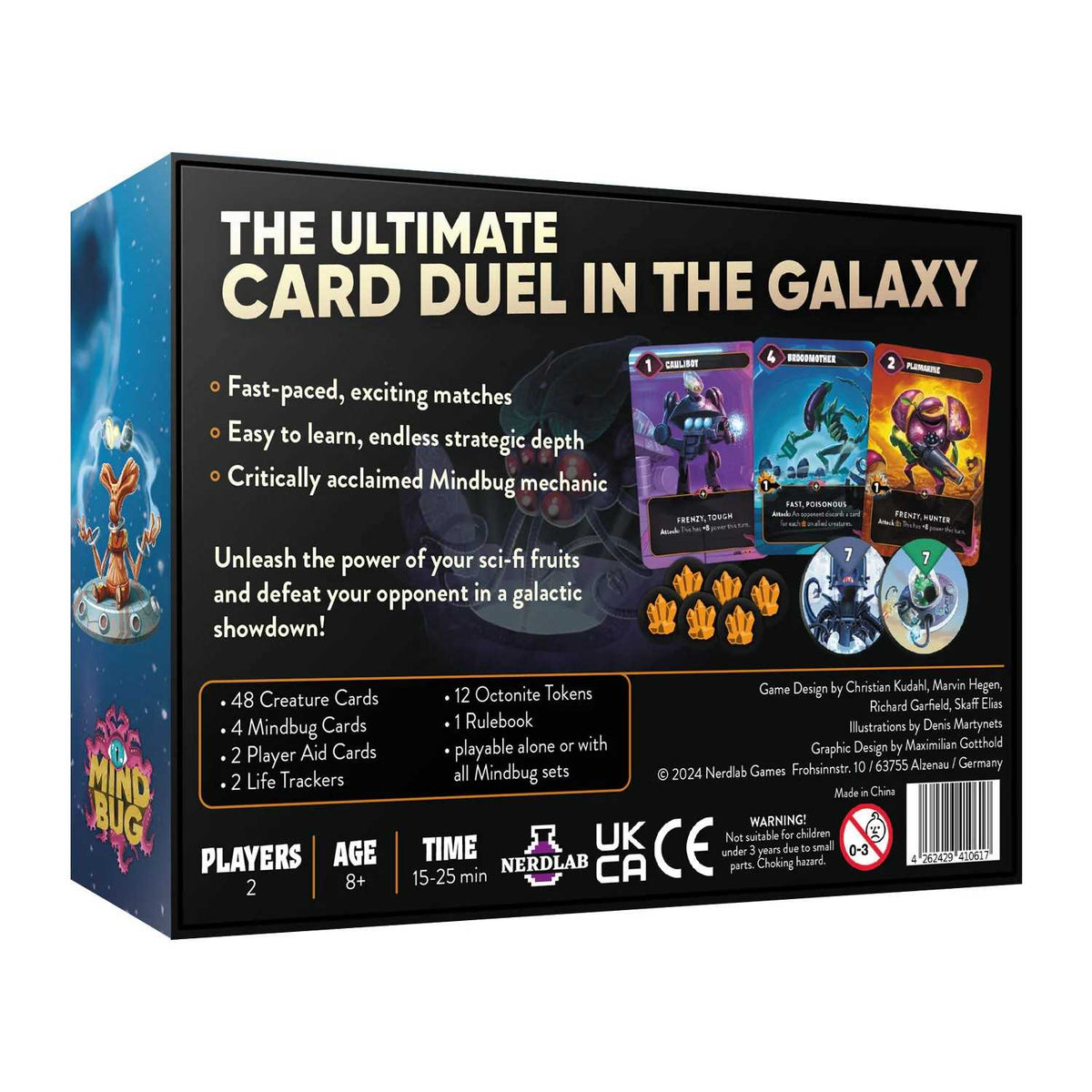 Mindbug Battlefruit Galaxy Board Game by Nerdlab 3