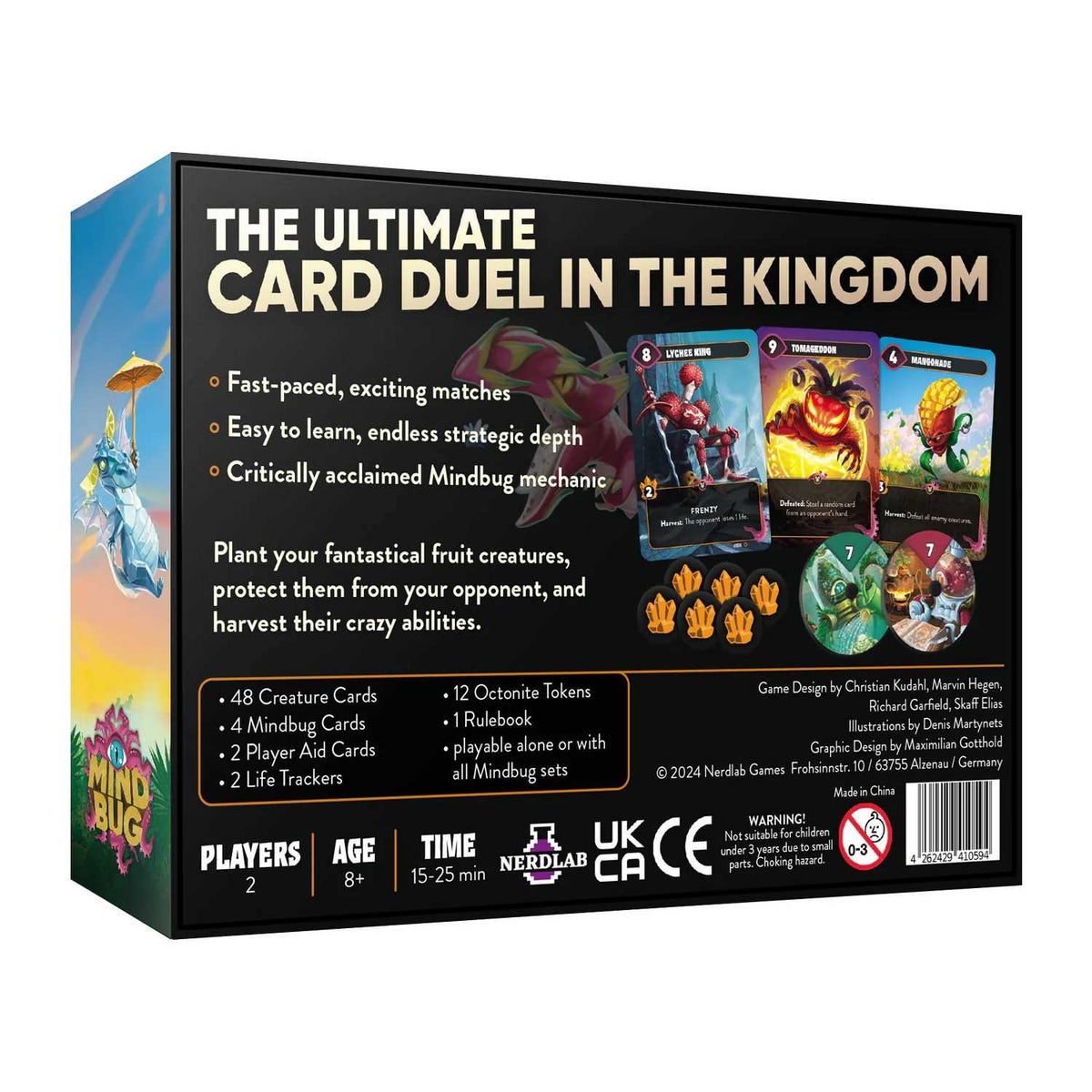 Mindbug Battlefruit Kingdom Board Game by Nerdlab 3