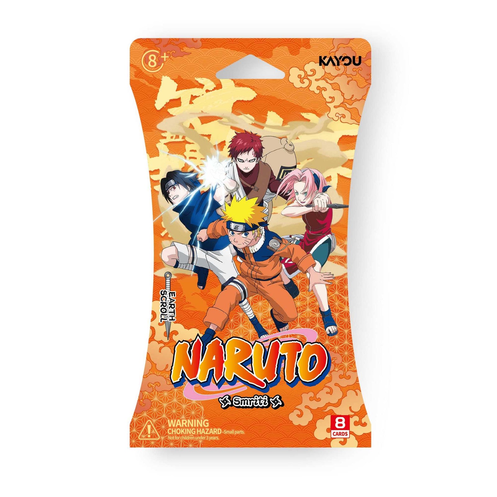 Naruto Smriti Earth Scroll Blister Collectible Cards Series 1A