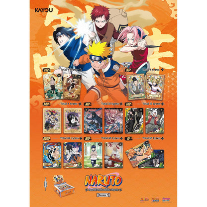 Naruto Smriti Earth Scroll Blister Collectible Cards Series 1A