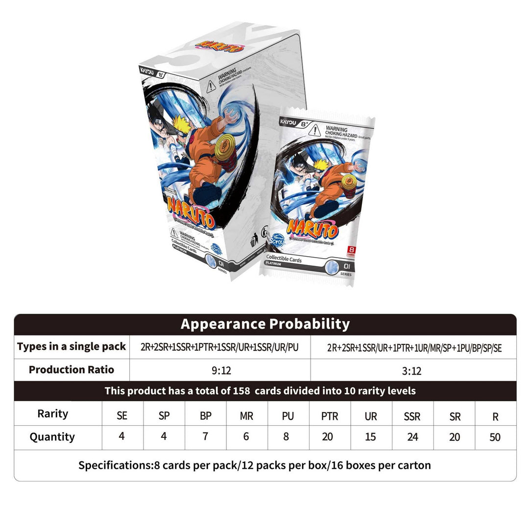 Naruto Smriti Heaven Scroll Foil Collectible Cards Series 1B