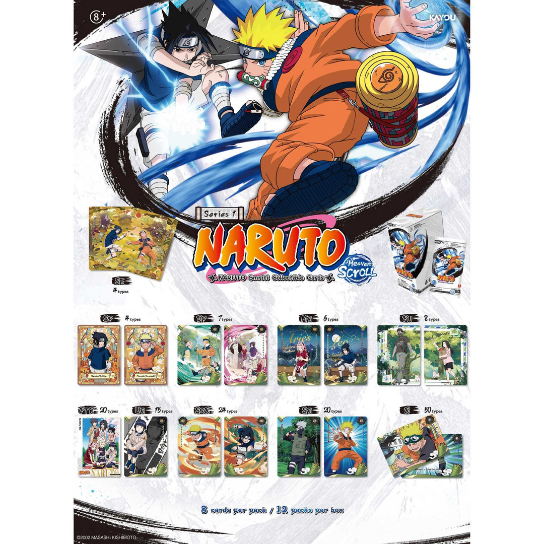 Naruto Smriti Heaven Scroll Foil Collectible Cards Series 1B