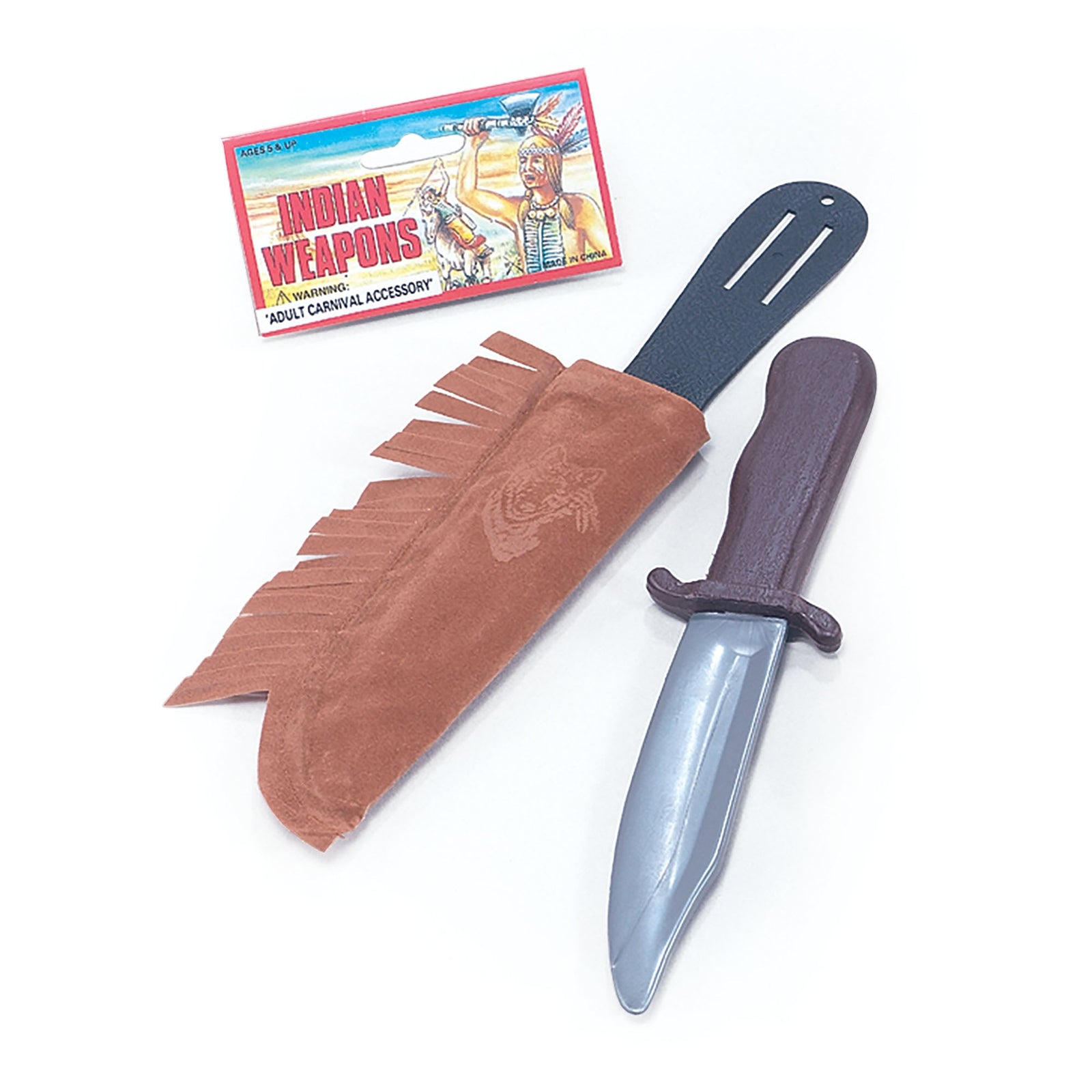 Native American Inspired Indian Dagger In Sheath Costume Accessories Unisex 1