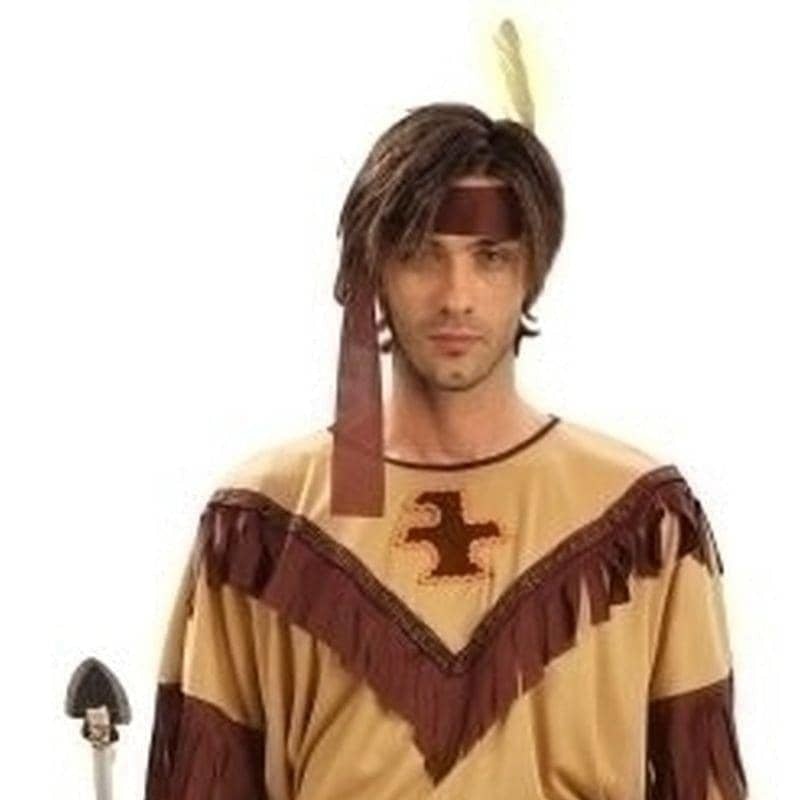 Size Chart Native American Inspired Indian Man Costume